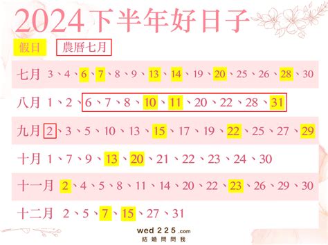 2024不宜結婚生肖|【2024結婚、宜嫁娶吉日】農民曆結婚好日子查詢